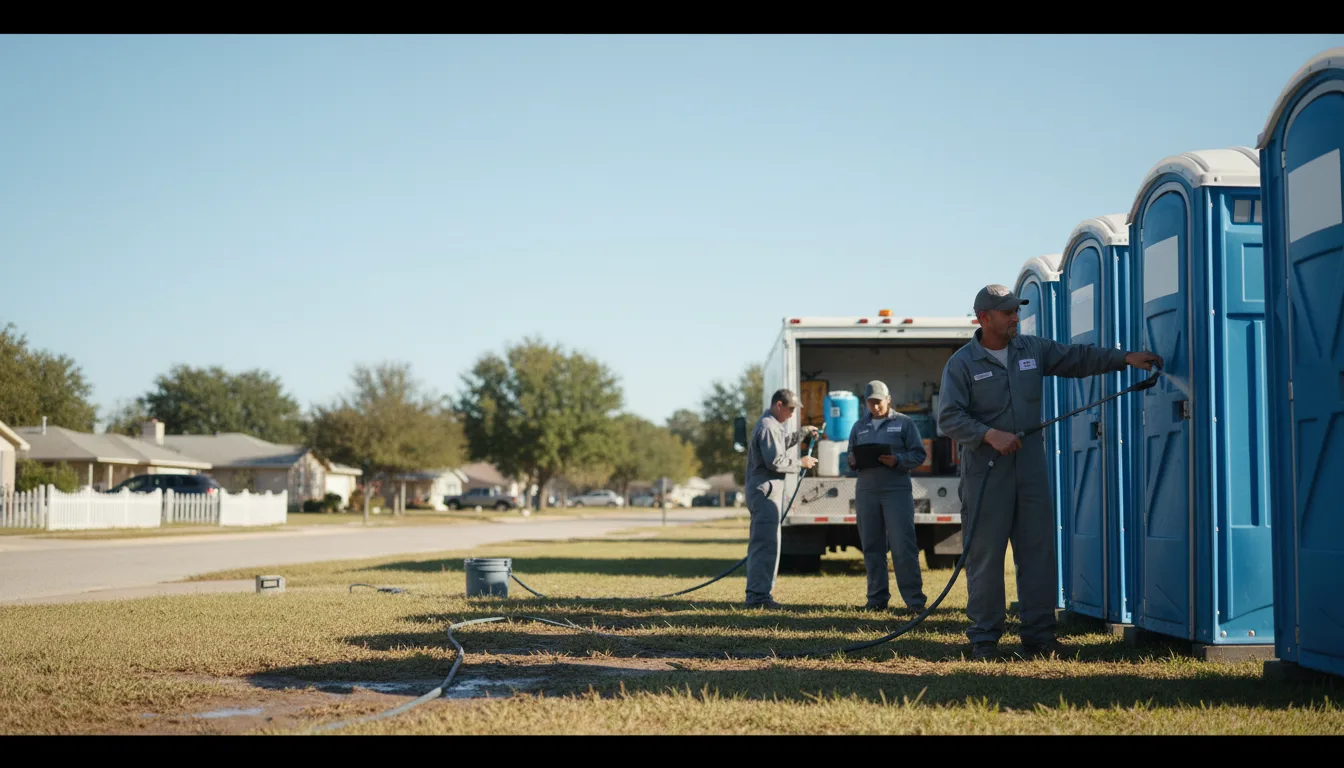 Long-Term Portable Toilet Rental in Comstock, WI near me